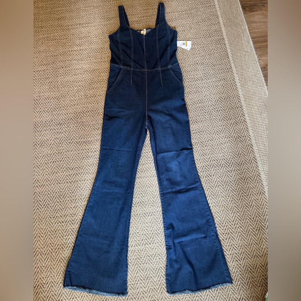 NWT Jessica Simpson Denim Jumpsuit